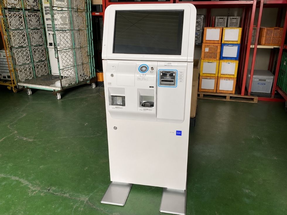 グローリー券売機VT-T20Mの正面画像