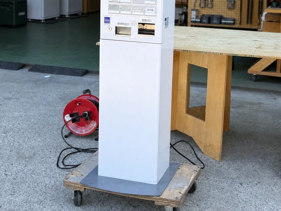 グローリー小型卓上券売機VT-S20専用架台